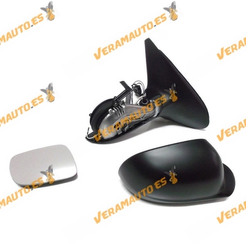 Rear view Mirror Volkswagen Polo from 1999 to 2002 with Electric Thermic Control Printed Right