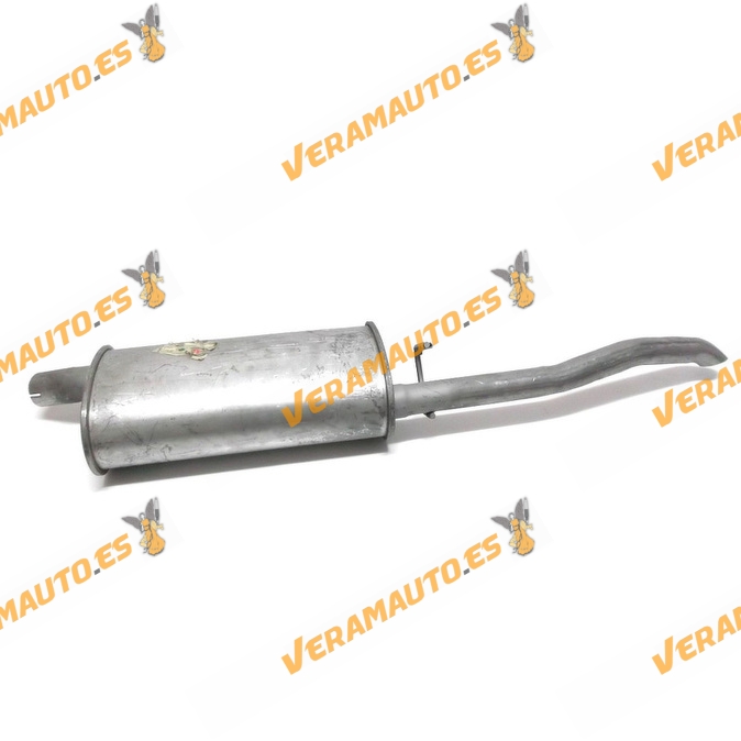 Rear Exhaust Silencer Opel Corsa A from 1982 onwards | 1.2 1.3 1.4 and 1.5D engines | OE 852289 | 852183