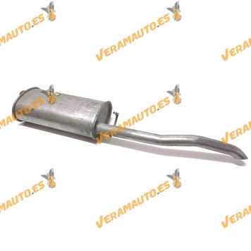 Rear Exhaust Silencer Opel Corsa A from 1982 onwards | 1.2 1.3 1.4 and 1.5D engines | OE 852289 | 852183