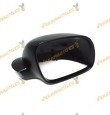 Carcasa Espejo Retrovisor Seat Cordoba 6K Toledo Leon 1M Arosa Golf IV Lupo Passat B5 Derecha Pequeña Negra sin imprimacion
