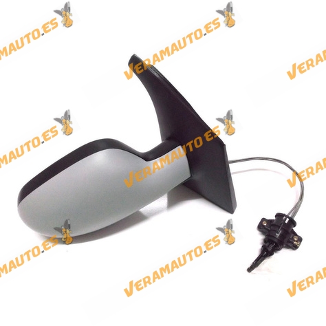 Espejo Retrovisor Renault Scenic Del 1996 Al 2003 Con Mando Mecanico Imprimado Sensor Derecho