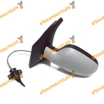 Espejo Retrovisor Renault Scenic Del 1996 Al 2003 Con Mando Mecanico Imprimado Izquierdo