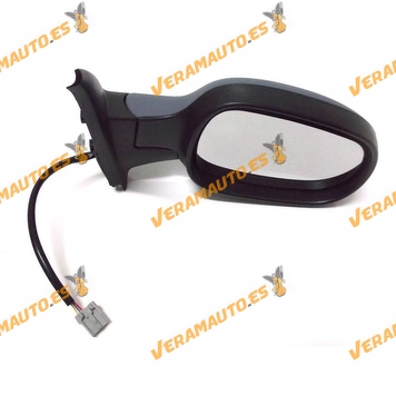 Rear view Mirror Nissan Micra from 2002 to 2009 Electric Thermic Printed Right