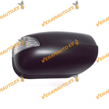 Rear view Mirror Cover Mercedes Class E W210 from1999 to 2002 with Turn Signal Printed Right