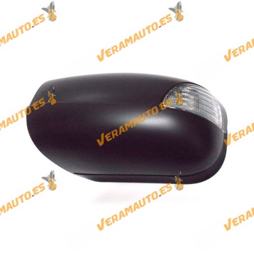 Rear view Mirror Cover Mercedes Class E W210 from 1999 to 2002 with Turn Signal Printed Left