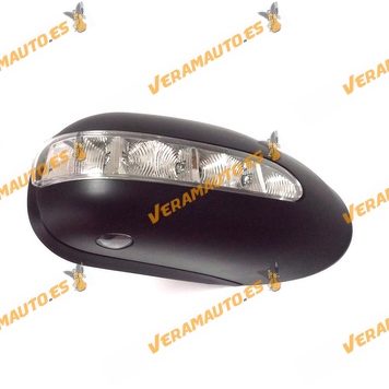 Tapa o Carcasa Espejo Retrovisor Mercedes S W220 Del 2002 Al 2005 Con Intermitente Y Luz de cortesia Derecho