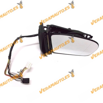 Rear view Mirror Body Mercedes Class C W203 Electric Thermic Memory Right 2000-2007 connection wire 7 4 pins