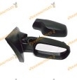 Espejo Retrovisor Renault Clio Del 2005 Al 2009 Con Mando Electrico Termico Negro Derecho