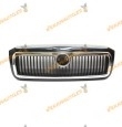 Rejilla De Frente Skoda Felicia De 1998 a 2001 Negra / Cromada