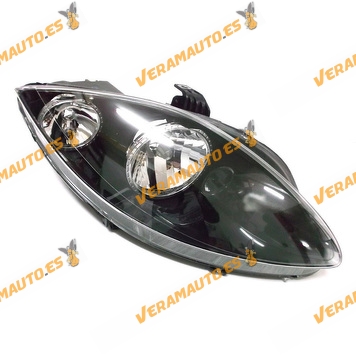 Faro Seat Altea Toledo Leon del 2005 al 2009 lamparas h1 y h7 delantero derecho SIN MOTOR similar 5p1941006d 5p1941030a