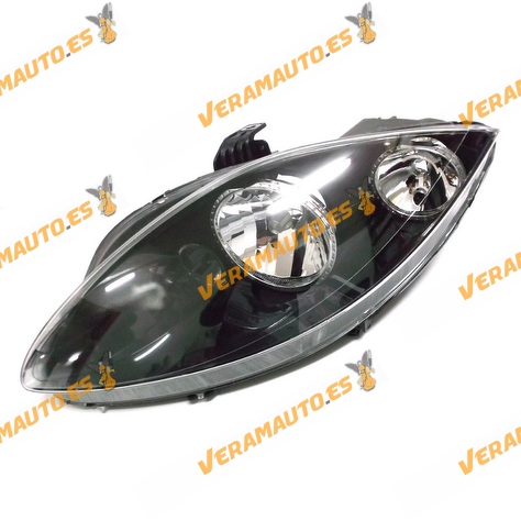 Faro Seat Altea Toledo Leon del 2005 al 2009 lamparas h1 y h7 delantero izquierdo SIN MOTOR similar 5p1941005d 5p1941029c