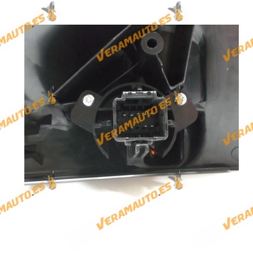 Espejo Retrovisor Renault Megane II del 2003 al 2008 electrico termico mando abatible con sonda imprimado derecho