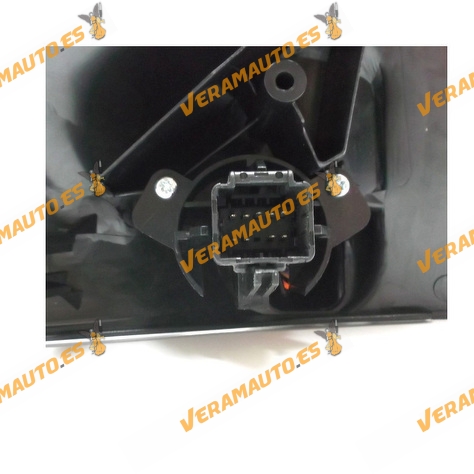 Espejo Retrovisor Renault Megane II del 2003 al 2008 electrico termico mando abatible con sonda imprimado derecho