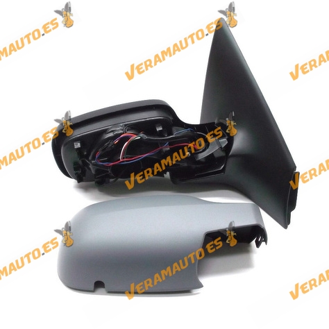 Espejo Retrovisor Renault Megane II del 2003 al 2008 electrico termico mando abatible con sonda imprimado derecho