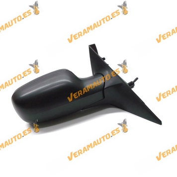 Espejo Retrovisor Renault Scenic Del 2003 Al 2009 Con Mando Mecanico Sonda Negro Derecho