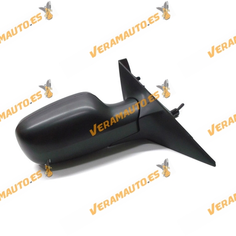 Espejo Retrovisor Renault Scenic Del 2003 Al 2009 Con Mando Mecanico Sonda Negro Derecho