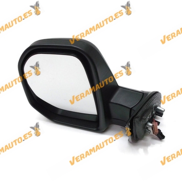 Espejo Retrovisor Citroen Berlingo Peugeot Partner de 2008 a 2012 Izquierdo electrico termico Negro Similar 8152F6