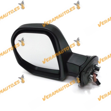 Rear view Mirror Citroen Berlingo Peugeot Partner from 2008 to 2012 Left Electric Thermic Black Similar to 8152F6