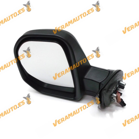 Espejo Retrovisor Citroen Berlingo Peugeot Partner de 2008 a 2012 Izquierdo electrico termico Negro Similar 8152F6