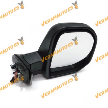 Rear view Mirror Citroen Berlingo Peugeot Partner from 2008 to 2012 Right Electric Thermic Black Similar to 8153TQ