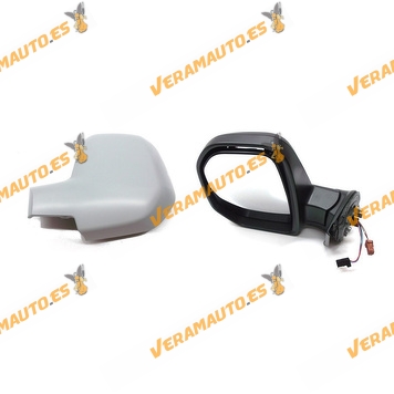 Espejo Retrovisor Citroen Berlingo Peugeot Partner de 2008 a 2012 Izquierdo electrico termico Imprimado Similar 8152F4
