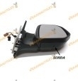 Espejo Retrovisor Citroen Berlingo Peugeot Partner desde 2008 a 2012 Electrico Termico Imprimado Con Sonda Derecho