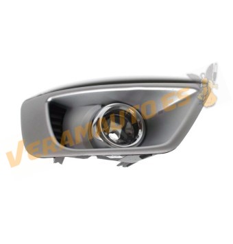 Faro Antiniebla Ford Mondeo Del 2007 Al 2011 Titanium X Sport Carcasa Plateada Lampara H8 Delantero Derecho 151391