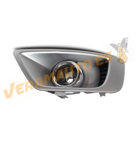 Faro Antiniebla Ford Mondeo Del 2007 Al 2011 Titanium X Sport Carcasa Plateada Lampara H8 Delantero Izquierdo 1513914