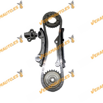 Timing chain kit Renault | Opel | Nissan 3.0 D engines type ZD30 / ZD30DDDTi | OEM Similar to 13028-2W200