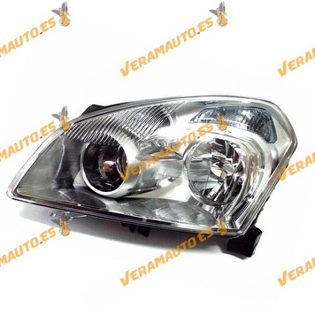 Faro Nissan Qashqai del 2007 al 2010 Delantero Izquierdo Lamparas H7 y H7 Sin Motor De Regulacion