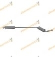 silencioso escape fiat croma 2.5 diesel intermedio desde 1985 a 1989