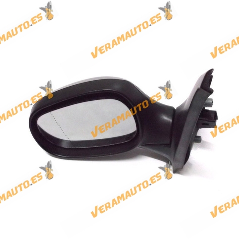 Espejo Retrovisor Renault Clio Del 1998 Al 2001 Con Mando Electrico Termico Imprimado Izquierdo
