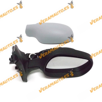Espejo Retrovisor Renault Clio Del 2001 Al 2005 Electrico Termico Imprimado Con Sonda Derecho