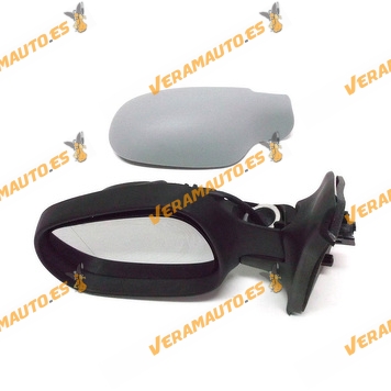 Rear view Mirror Renault Clio from 2001 to 2005 with Control Electric Thermic Printed Left