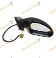 Espejo Retrovisor Seat Ibiza Cordoba De 2002 Al 2008 Con Mando Electrico Termico Negro Derecho