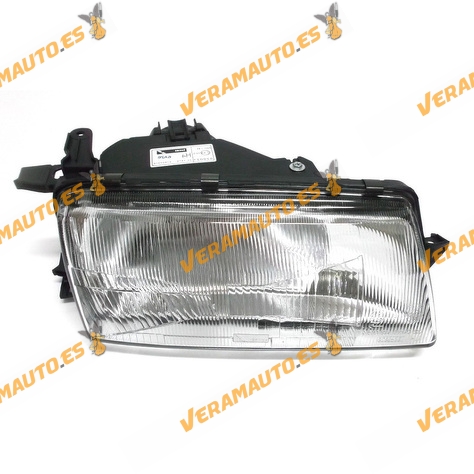 faro optica opel vectra del 1993 al 1995 con motor electrico derecho valido para rg manual y electrica marca lucas