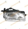 faro optica opel vectra del 1993 al 1995 con motor electrico derecho valido para rg manual y electrica marca lucas