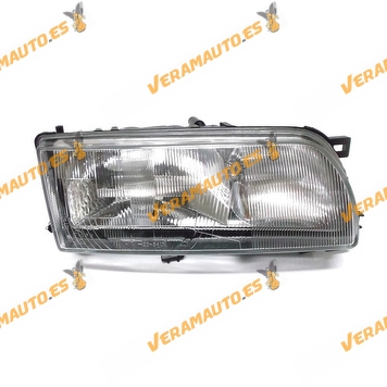 faro optica nissan primera del 1990 al 1996 lampara h4 delantero derecho regulacion manual