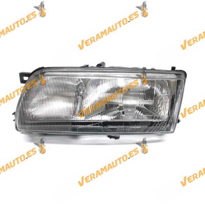 faro optica nissan primera del 1990 al 1996 lampara h4 delantero izquierdo regulacion manual