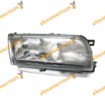 faro optica nissan primera del 1990 al 1996 lampara h4 delantero derecho regulacion electrica