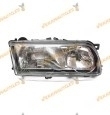faro optica nissan primera del 1990 al 1996 lamparas h4 y h1 delantero derecho regulacion manual