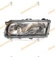 faro optica nissan primera del 1990 al 1996 lamparas h4 y h1 delantero izquierdo regulacion manual