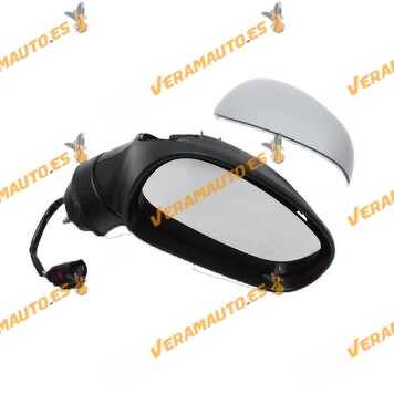 Rear view Mirror Seat Leon from 2005 to 2008 Electric Thermic Printed Right