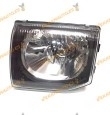 Faro Mitsubishi Montero Pajero Del 1997 Al 2000 H4 Negro Izquierdo