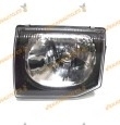 Faro Mitsubishi Montero Pajero Del 1997 Al 2000 Lampara H4 Fondo Negro Izquierdo
