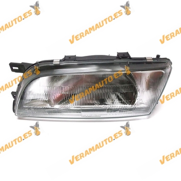 faro nissan almera del 1996 al 1998 lampara h4 regulacion electrica delantero izquierdo