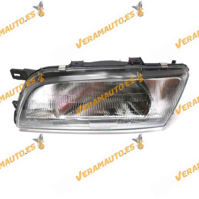 faro nissan almera del 1996 al 1998 lampara h4 regulacion manual delantero izquierdo