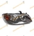 Faro Nissan Almera del 2002 al 2006 delantero lamparas H7 H7 fondo gris derecho