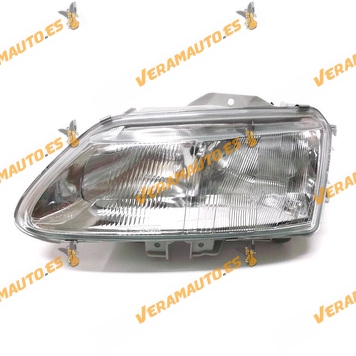 faro renault laguna del 1994 al 1998 lamparas h1 y h1 regulacion manual izquierdo