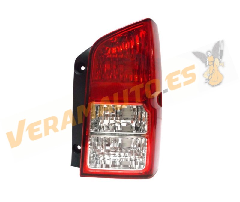 Piloto Trasero Nissan Pathfinder (R51) de 2005 a 2015 | Derecho | Blanco Rojo | Sin Portalámparas | Con Luz de Marcha Atrás | OE